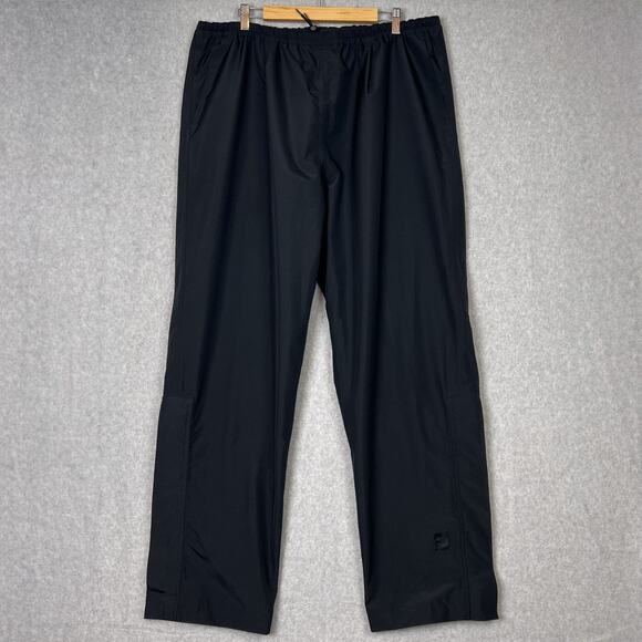 FootJoy DryJoy Mens XL Rain Pant Black Elastic Waistband Drawcord - Picture 1 of 12